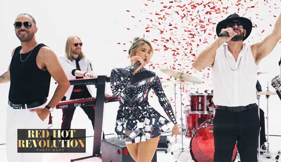 Red Hot Revolution Wedding Entertainment Band
